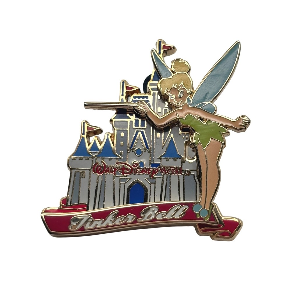 2002 Walt Disney World Princess Castle Series TINKER BELL‎ Official Trading Pin